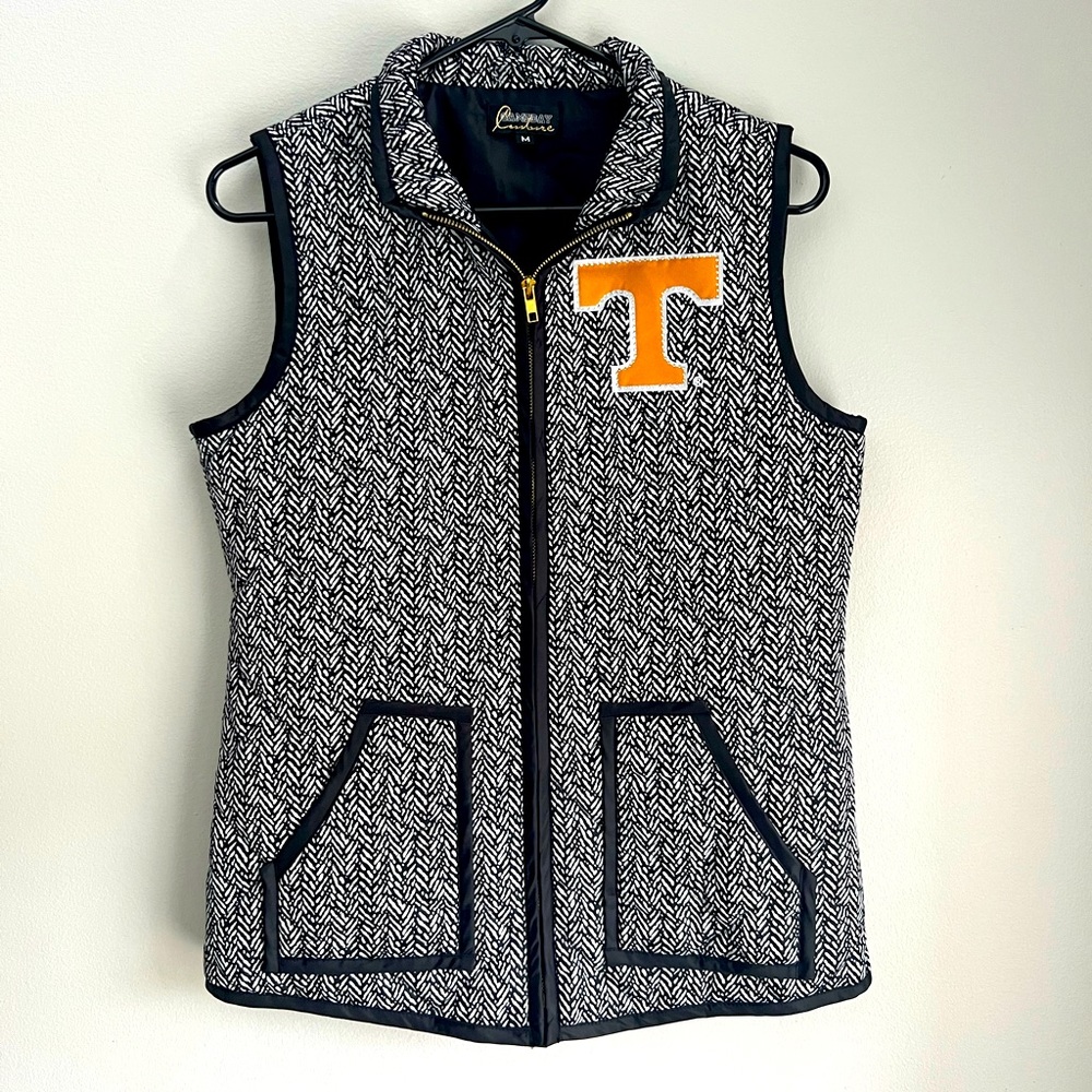 GAMEDAY COUTURE Women’s Tennessee Volunteers Quilted Puffer Vest Size M